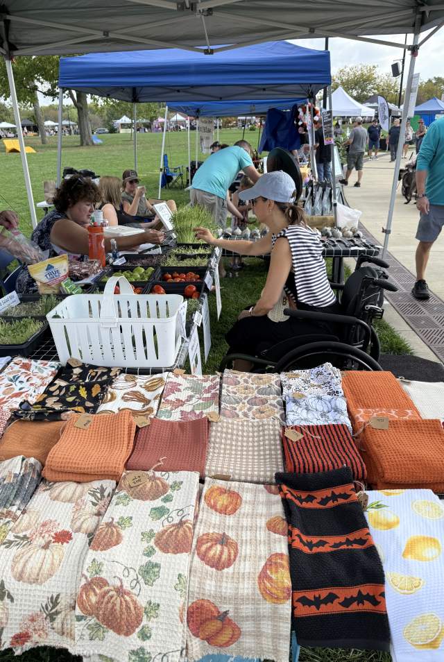 Accessible fall fun downtown Noblesville