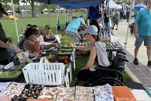 Noblesville fall accessible market