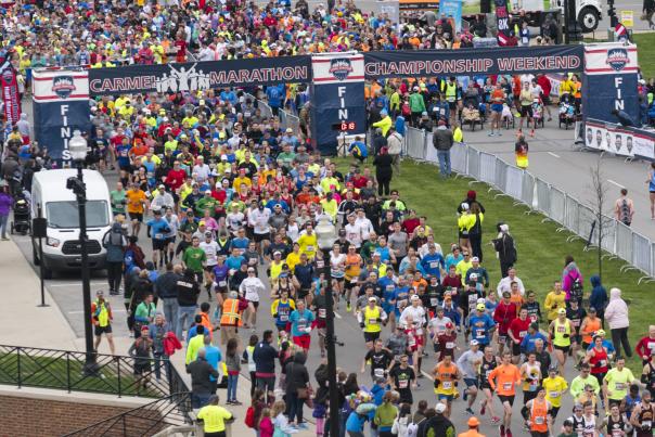 Carmel Marathon Photo by: Eldon Lindsay - 2017