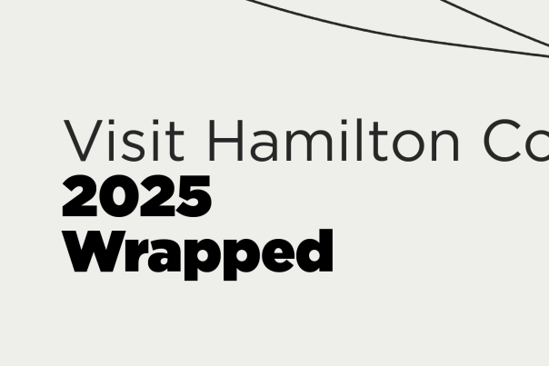 Visit Hamilton County 2025 Wrapped banner graphic.