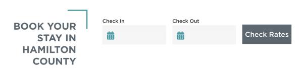 Booking Widget - Hotel