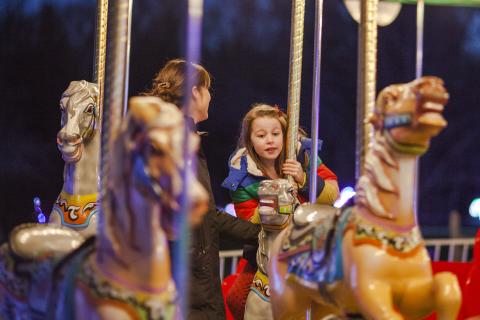 A Merry Prairie Holiday carousel