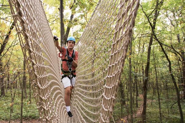 Strawtown Koteewi Park Aerial Adventure