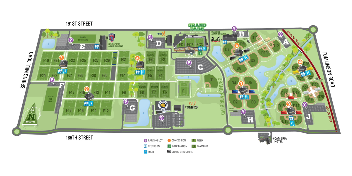 Grand Park Map