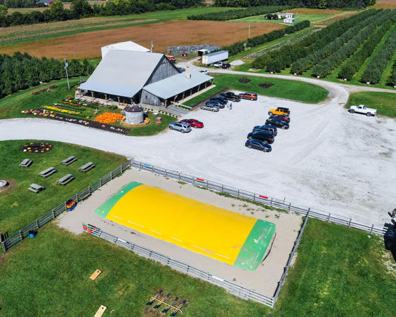 Beasley's Orchard | Aerial View