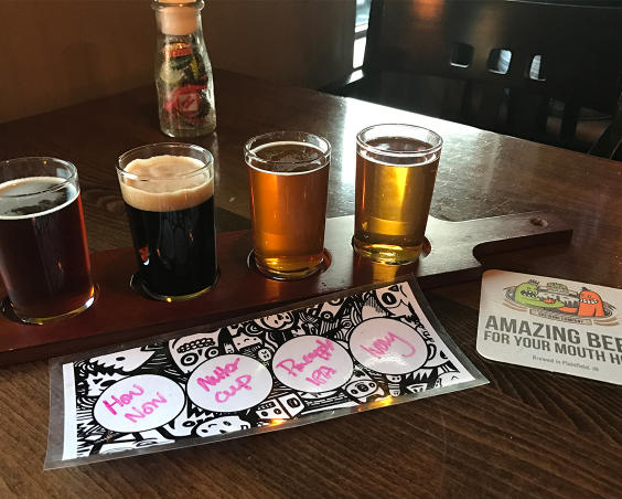 Brew Link Flight of Beer