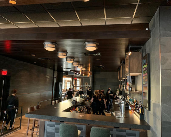 Bru Burger Brownsburg Inside
