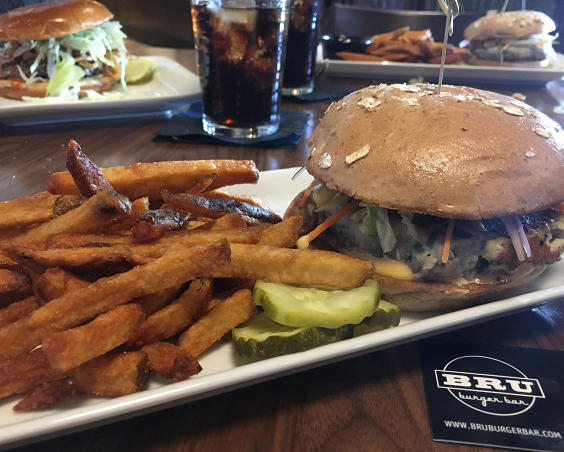 Bru Burger Brownsburg Food