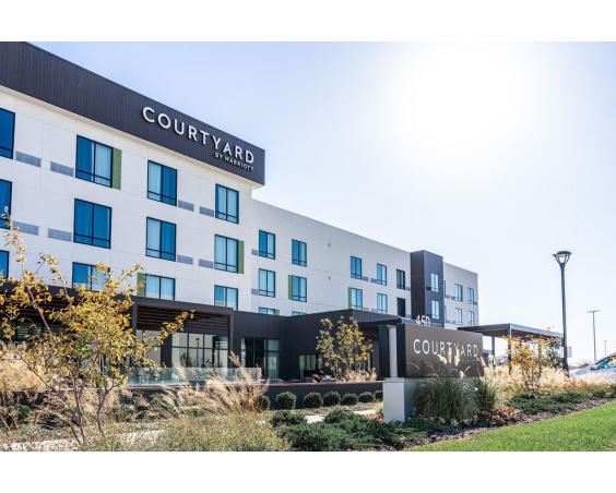 The Courtyard by Marriott.