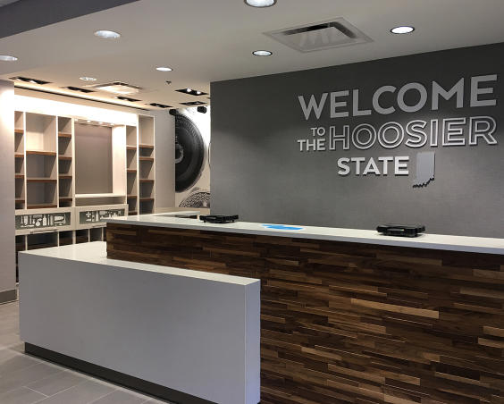 Hampton Inn and Suites by Hilton Avon Reception Desk