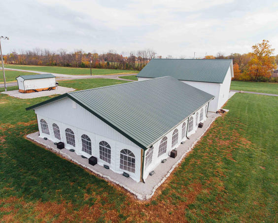 Hendricks County 4-H Fairgrounds and Conference Complex - Cartlidge Barn