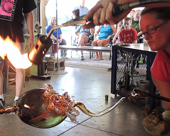 Hot Blown Glass