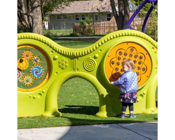 Stephens Park Kaleidoscope Sensory Wall