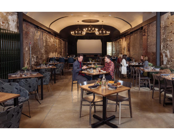 The Theatre room at the Prewitt.