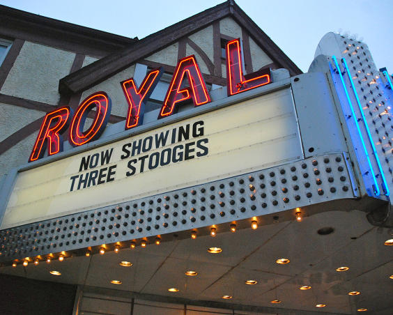 The Royal Theatre - Sign