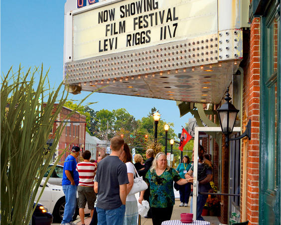 The Royal Theatre - Exterior With People