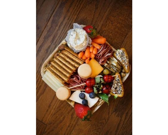 Mokey's Danville, Indiana Meat and Cheese Board