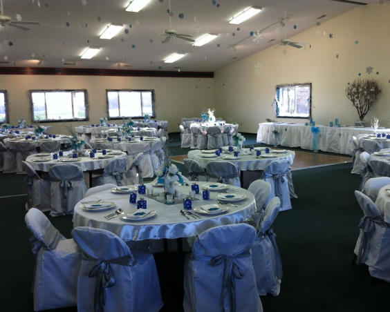 Twin Bridges Golf Club - Indoor Reception Setup