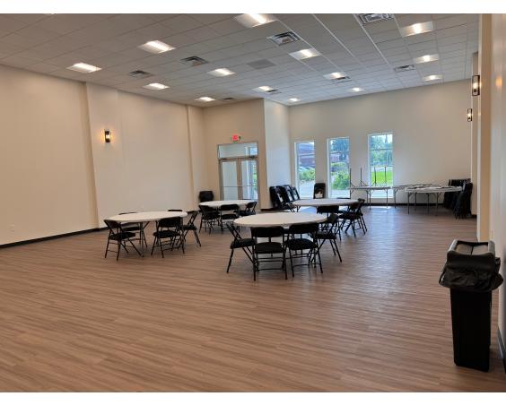 The meeting spaces at The Browny.