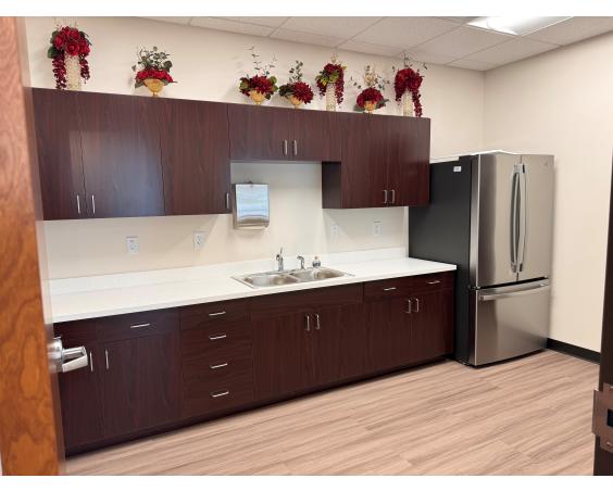 The kitchen at The Browny.