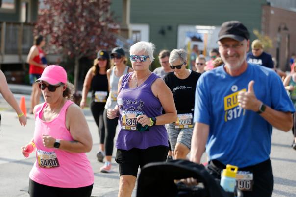 Back Your Badge Mini Marathon.