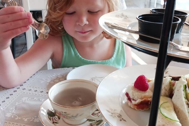 A little indulgence at Ms. B's Teas