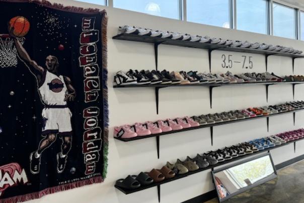 Shoes at The Hype Vault in Brownsburg