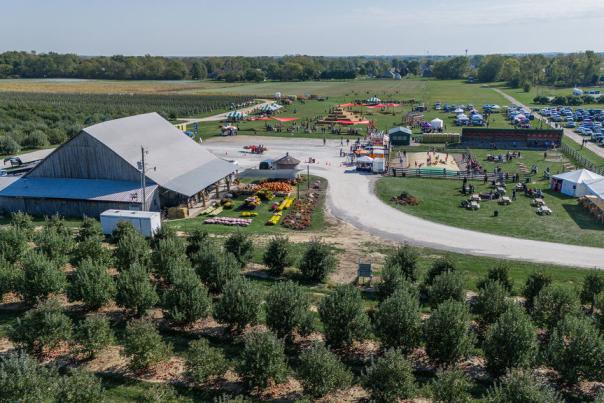 Beasley's Fall Fest drone