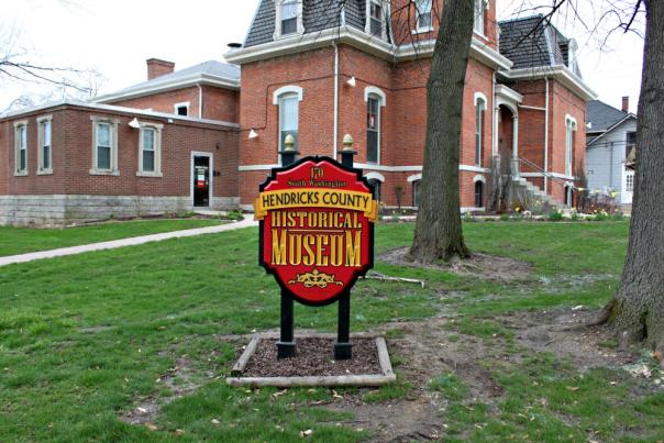 Hendricks County Historical Museum sign