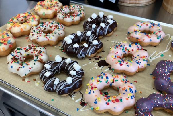 Mochi Donuts at Tea Moon in Brownsburg