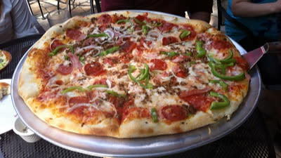 Perillo's Pizzeria whole pizza