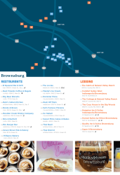 Hendricks County Restaurant and Hotel Map Guide