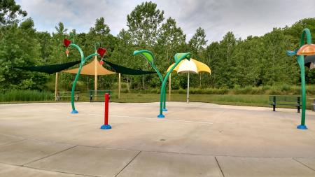 Splash Pad at Washington Township Park