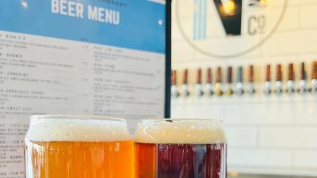 Extensive tap offerings, photo courtesy of Nigh Brewpub