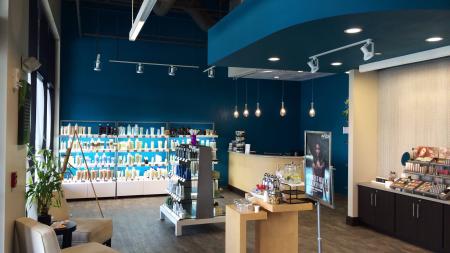 Wait in luxury at Pure Concepts Salon (Photo courtesy of Pure Concepts Salon)