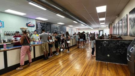 Last Day of School Free Ice Cream Day at Danville Dips