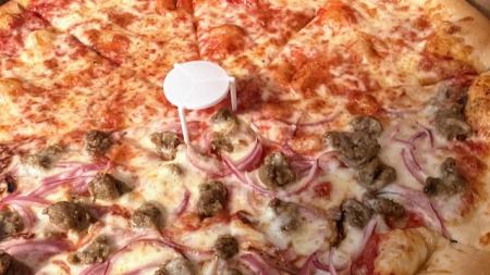 Pizza from Papa's Pizzeria