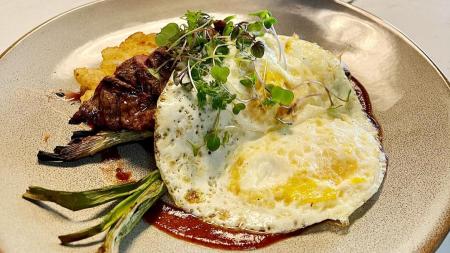 Steak and Eggs Brunch at Prewitt Restaurant