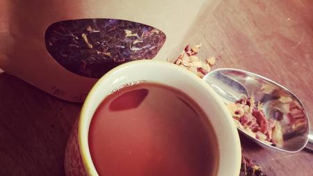 Enjoy a cup of tea specially blended by local company Our SpecialTEA at home