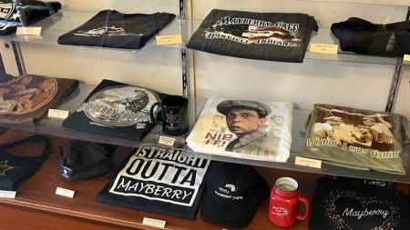 Merchandise Available at the Mayberry Cafe