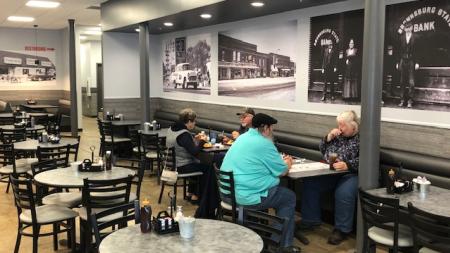 The dining area at The Breakfast Co.
