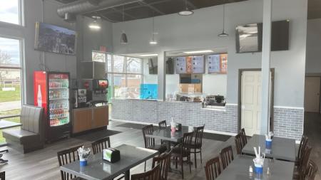 Dining Space at Bob's Indian Kitchen