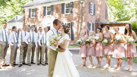 Wedding at The Blanton House in Danville
