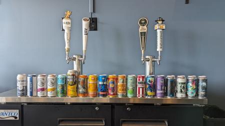 The Bar at Divot Golf Factory in Brownsburg, Indiana
