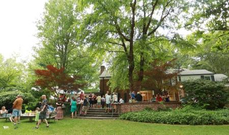 Reception at the Blanton House