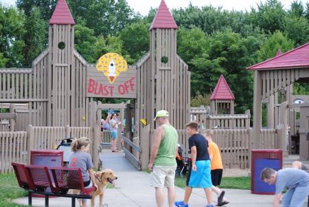 Blast Off Playground at Williams Park
