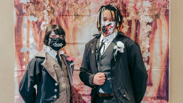 Anime Butlers pose at Anime Crossroads