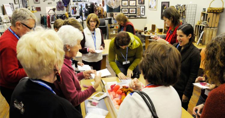 Gallery on the Square group activity