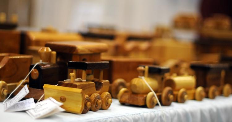 Gingerbread Christmas wooden toys in Plainfield Indiana