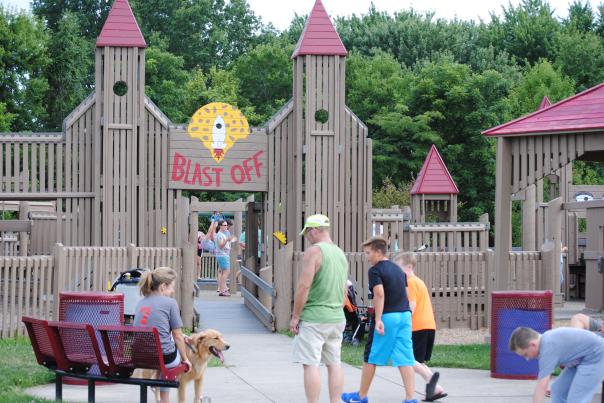 Blast Off Playground at Williams Park